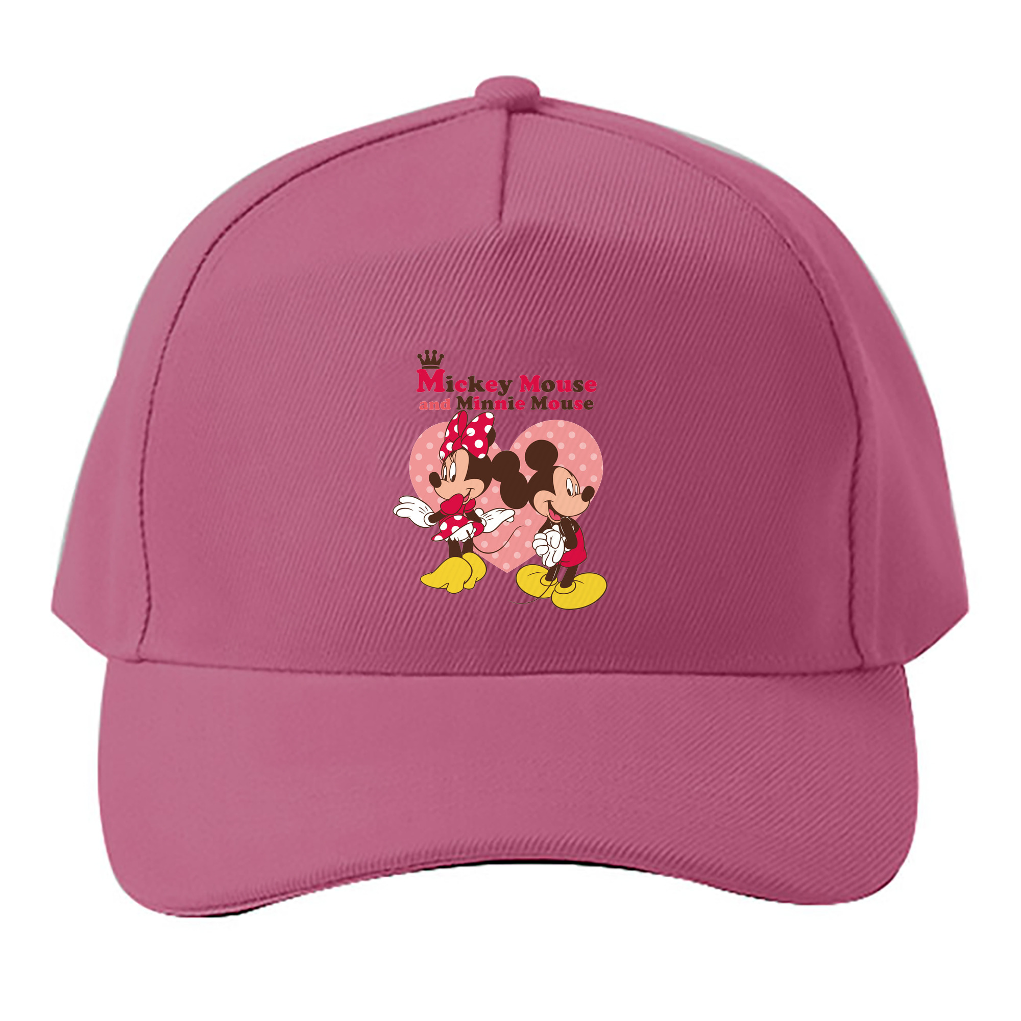 （画像用） ミッキーマウス Mickey Mouse ベースボールキャップ 綿100％ 男女兼用 帽子 スポーツ